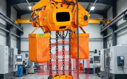 Tiết kiệm 40% chi phí đầu tư với Palăng xích điện KKBB có con chạy trên dầm